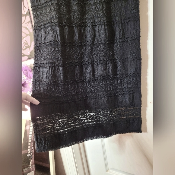 Forever 21 size large black lace dress - Picture 8 of 9